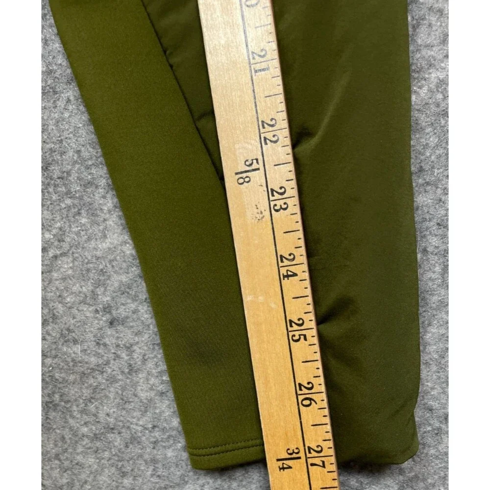 Lululemon Down For It All Hoodie Jacket Mens L Green Hooded Quilted Puffer Zip